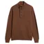 Barbour Essential Patch Half Zip Knitted Jumper in Bracken