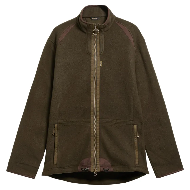 Barbour Langdale Fleece Jacket in Forest