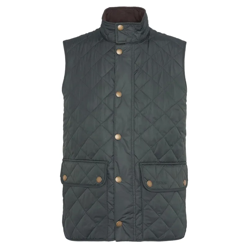 Barbour New Lowerdale Quilted Gilet in Sage