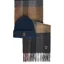 Barbour Westerdale Beanie and Scarf Gift Set in Navy/Grey