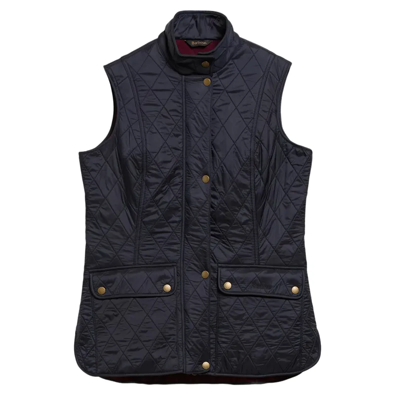 Barbour Wray Quilted Gilet in Navy