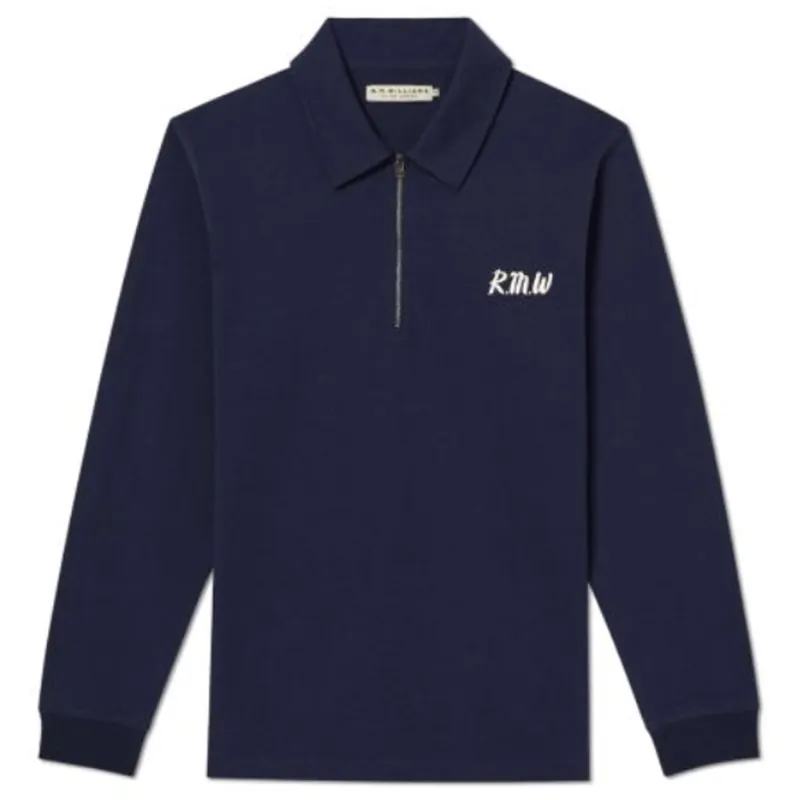 RM Williams Beaufort Rugby Navy