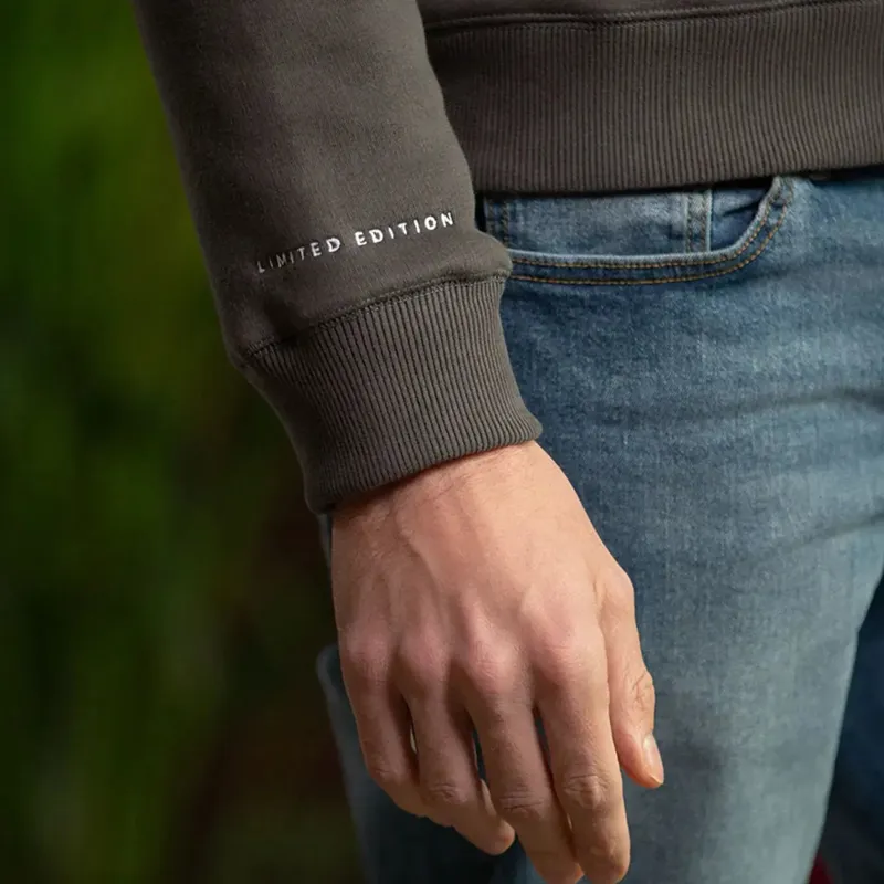 Beaumont and Bear Kingswear Limited Edition Unisex Quarter Zip Charcoal-2