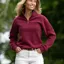 Beaumont and Bear Tuckenhay Unisex Quarter Zip Port
