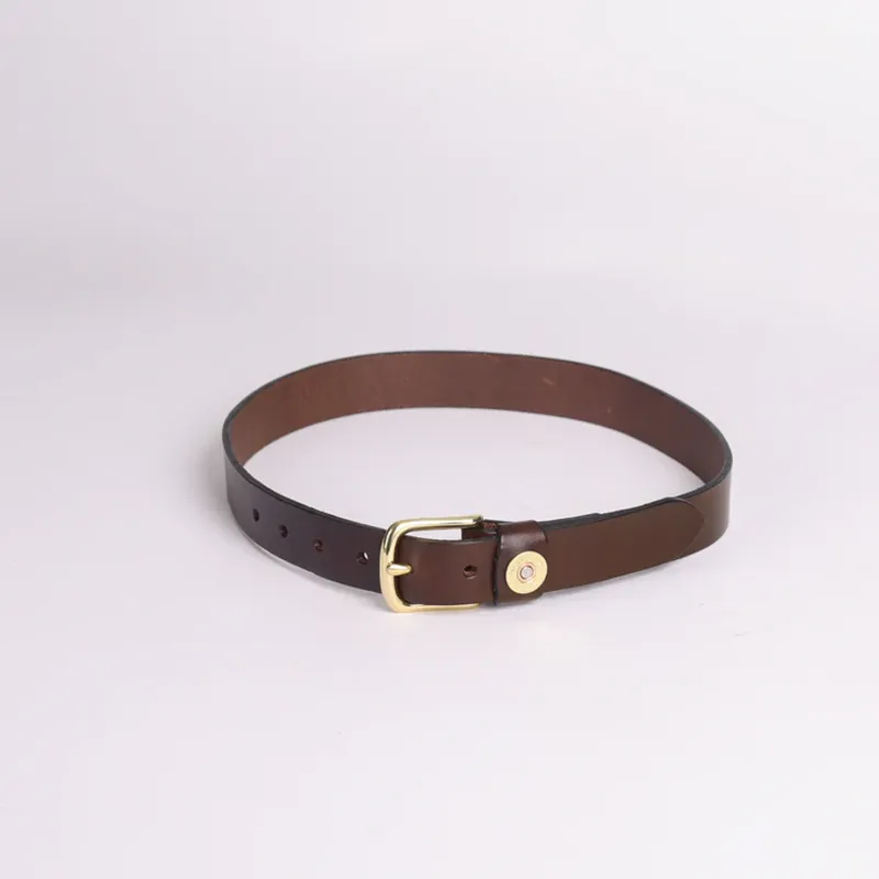 Hicks and Hides Burford Keeper Belt Brown