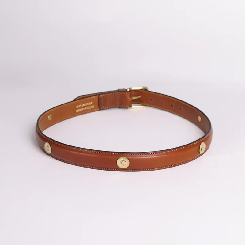 Hicks and Hides Stow Field Belt Multi Cognac-1