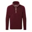 Schoffel Berkeley Fleece Quarter Zip Jumper Claret