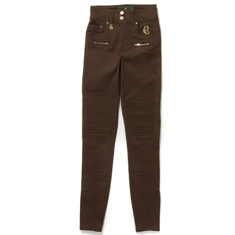 Holland Cooper Biker Jean Chocolate