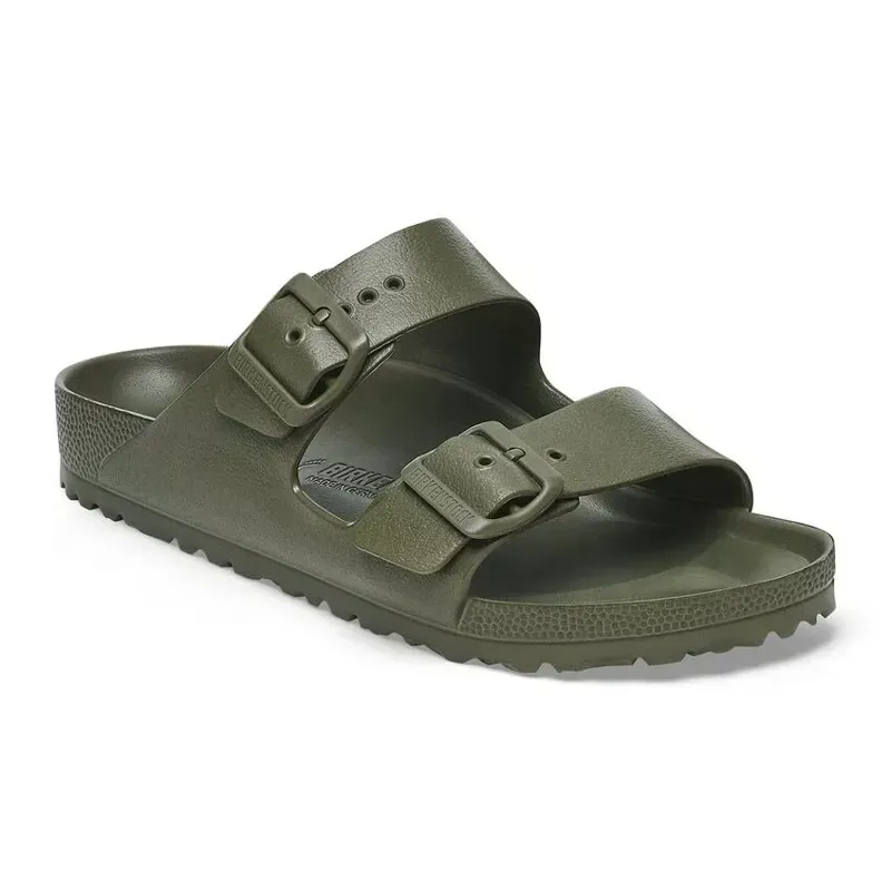Birkenstock Arizona Essentials EVA Regular Fit Sandals in Khaki-1
