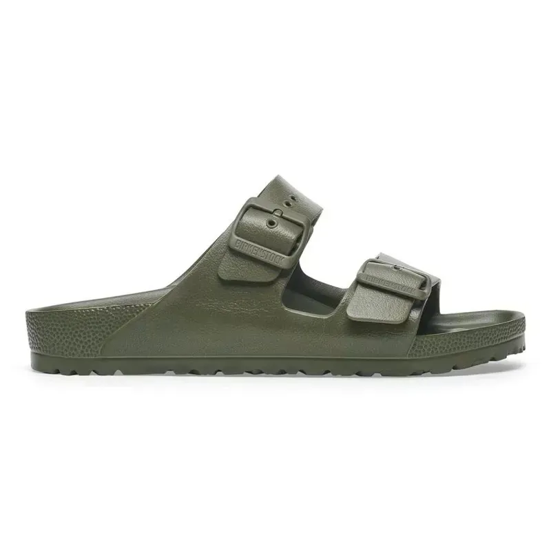 Birkenstock Arizona Essentials EVA Regular Fit Sandals in Khaki-5