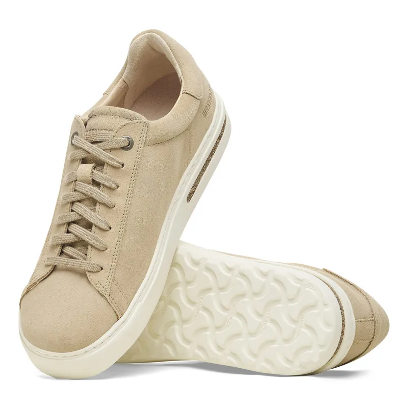 Birkenstock Bend Low Suede Leather Trainers in Sandcastle