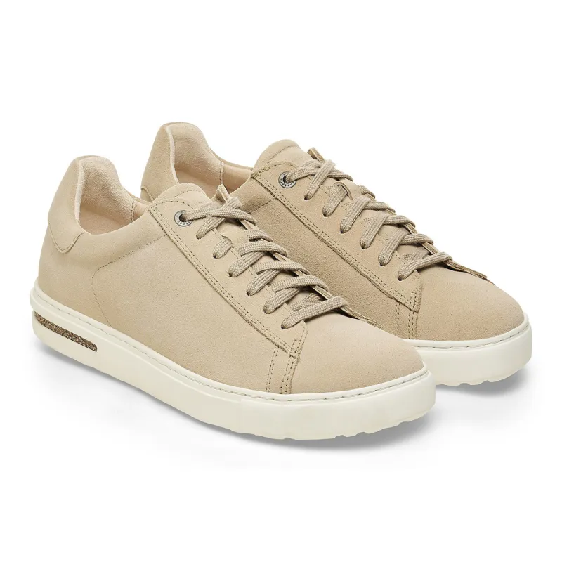 Birkenstock Bend Low Suede Leather Trainers in Sandcastle-4