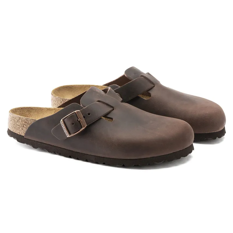 Birkenstock Boston Natural Leather Oiled in Habana-2