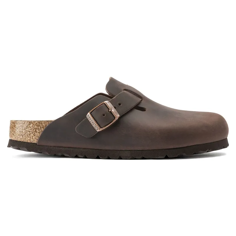 Birkenstock Boston Natural Leather Oiled in Habana-4