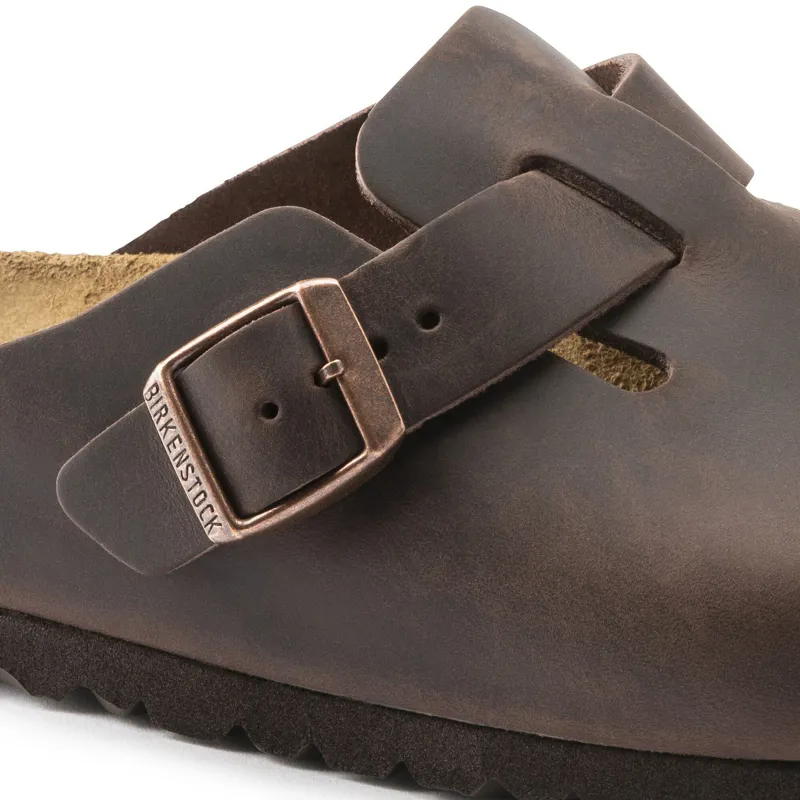 Birkenstock Boston Natural Leather Oiled in Habana-5