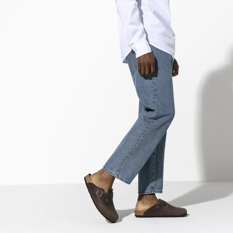 Birkenstock Boston Natural Leather Oiled in Habana-7