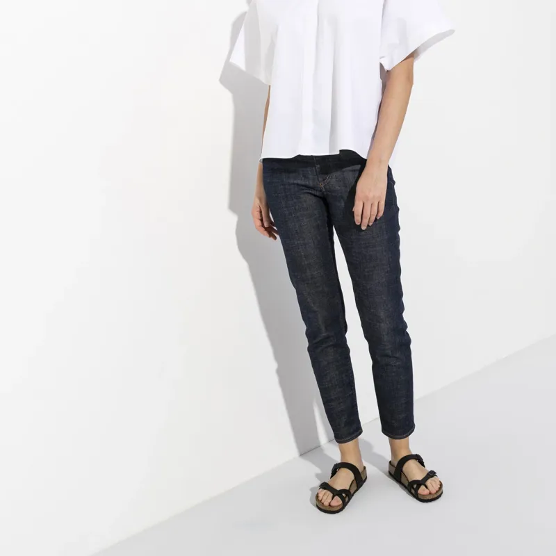 Birkenstock Mayari Birko-Flor Narrow Fit Sandal in Black-6