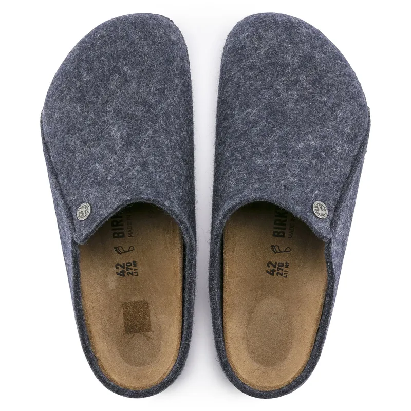 Birkenstock Zermatt Felt Regular Fit in Dark Blue-4