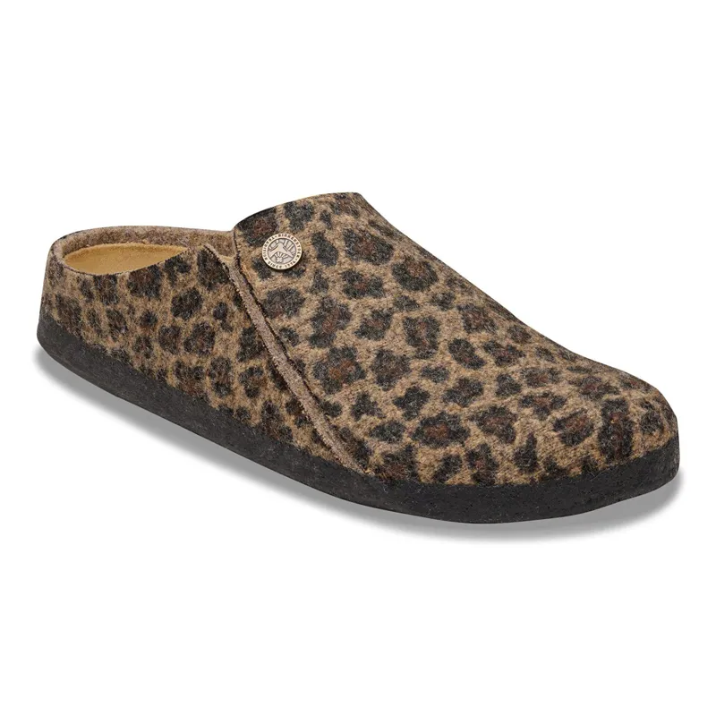 Birkenstock Zermatt Wool Felt Leo Regular Fit in Toffee Melange-1