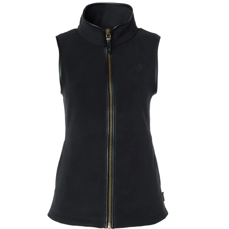 Holland Cooper Country Fleece Gilet Black