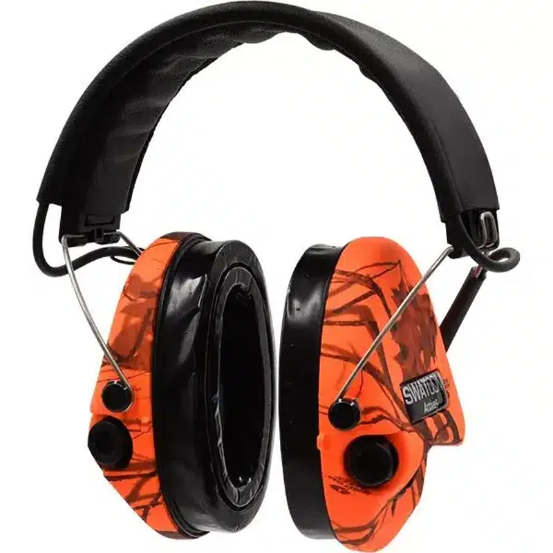 SWATCOM Active 8 Electronic Ear Defenders Blaze