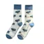 Country Moos Blue Land Rover Crew Socks UK3.5 - 6
