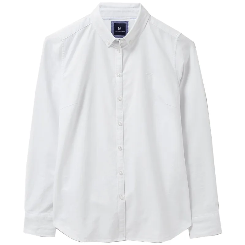 Crew Clothing Bracken Oxford Shirt White