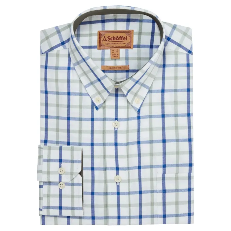 Schoffel Brancaster Classic Shirt Moss Check