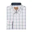 Schoffel Brancaster Classic Shirt Stone Blue Check
