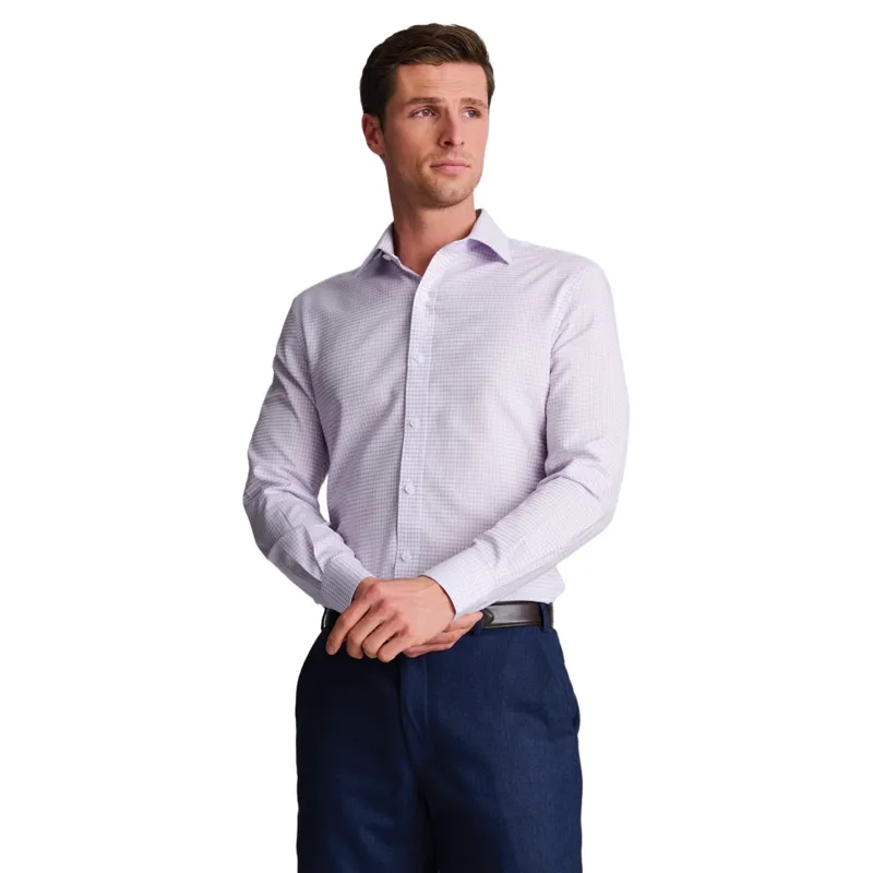 Brook Taverner Check Shirt in Blue-1