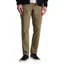 Brook Taverner Regular Fit Fredericks 5 Pocket Italian Twill Stretch Cotton Trousers in Sand