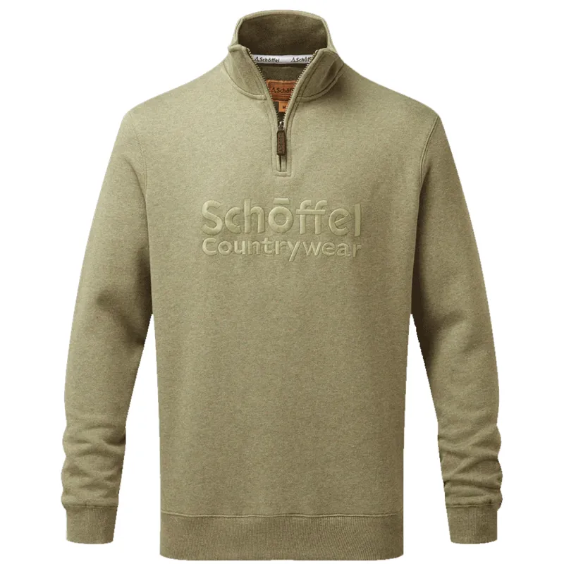 Schoffel Bude Sweatshirt Light Khaki Marl