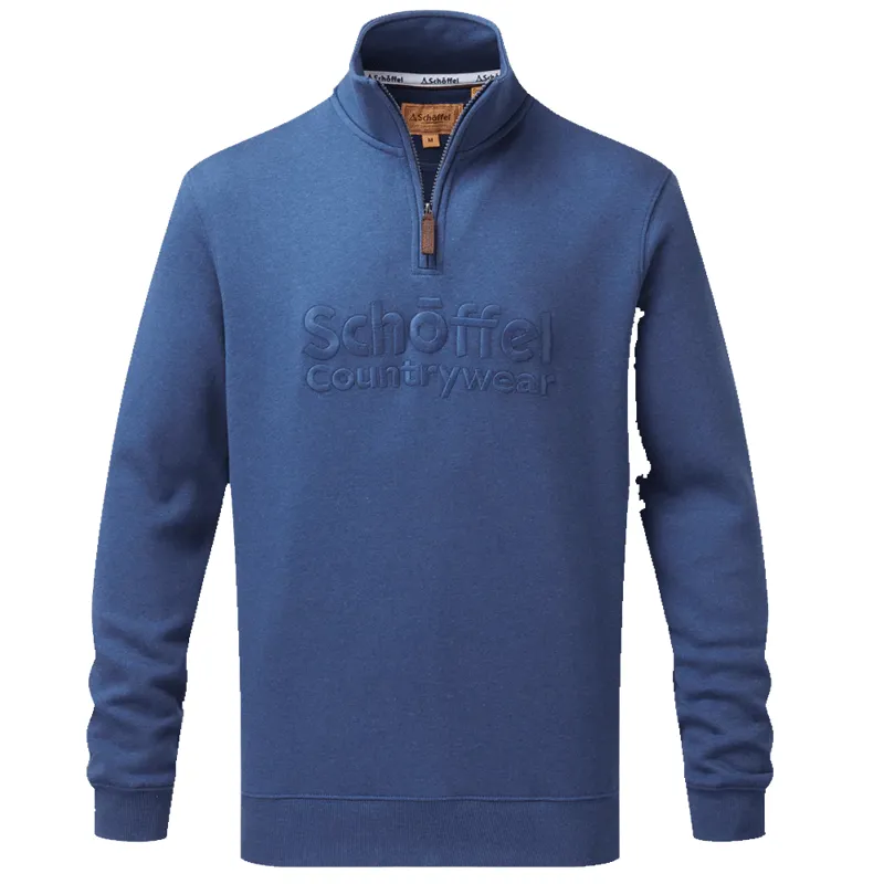 Schoffel Bude Sweatshirt French Navy Marl