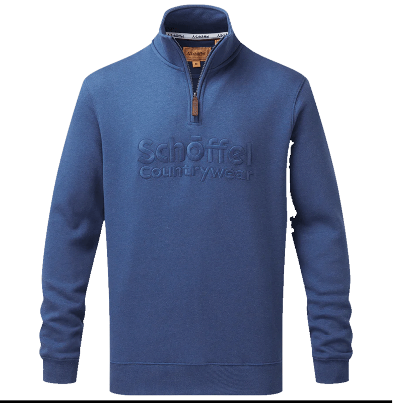 Schoffel Bude Sweatshirt French Navy Marl-4