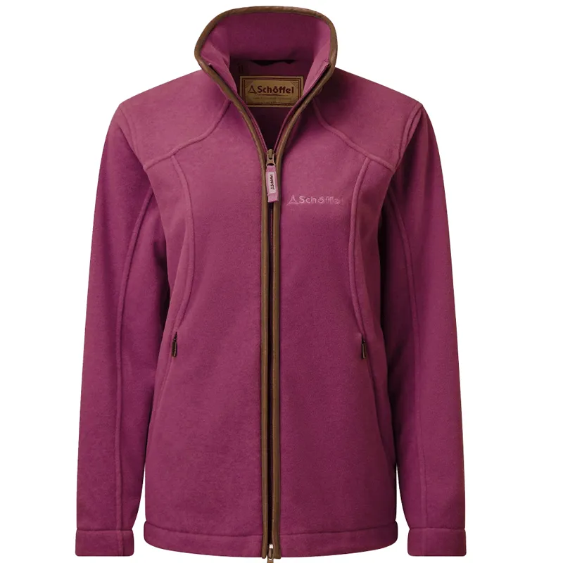 Schoffel Burley Fleece Jacket Mulberry