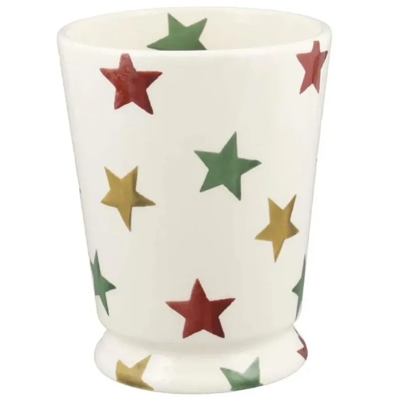 Emma Bridgewater Red Green and Gold Stars Cocoa Mug-3