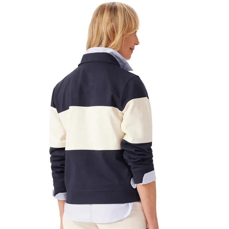 RM Williams Trickett Panel Sweatshirt Navy-3