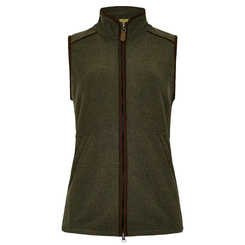 Dubarry Carbury Fleece Gilet Olive