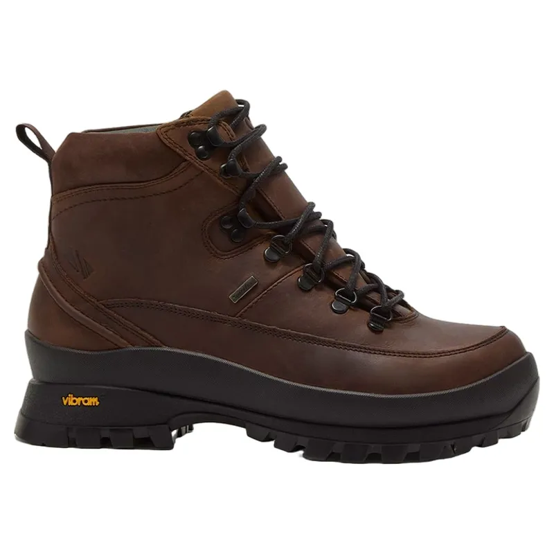 Chatham Challacombe Premium Leather Waterproof Hiking Boots Dark Brown