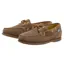 Chatham Footwear Lyme Lady G2 Premium Nubuck Boat Shoe in Fossil