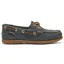 Chatham Deck Lady II G2 Premium Leather Boat Shoes Blue