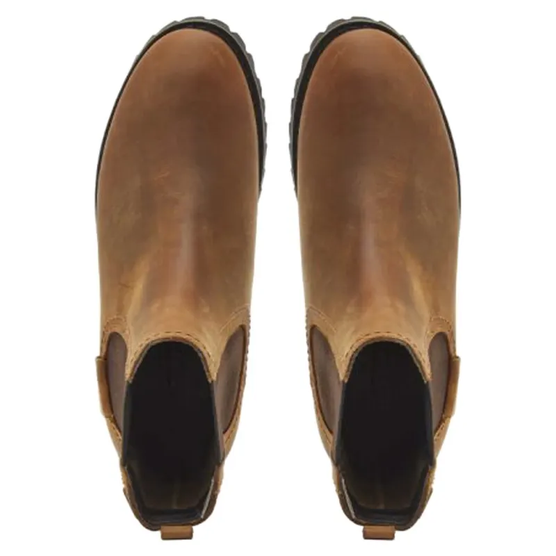 Chatham Olympia II - Ladies Premium Leather Waterproof Chelsea Boots Walnut-2