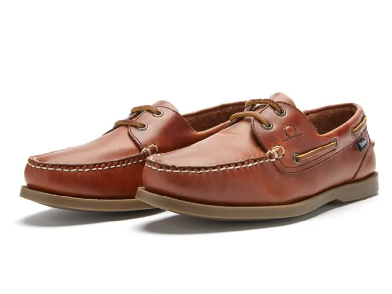 Chatham The Deck II G2 Men's Premium Leather Deck Shoes Chestnut-3