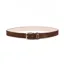 Mackenzie and George Chatsworth Camel Suede Belt
