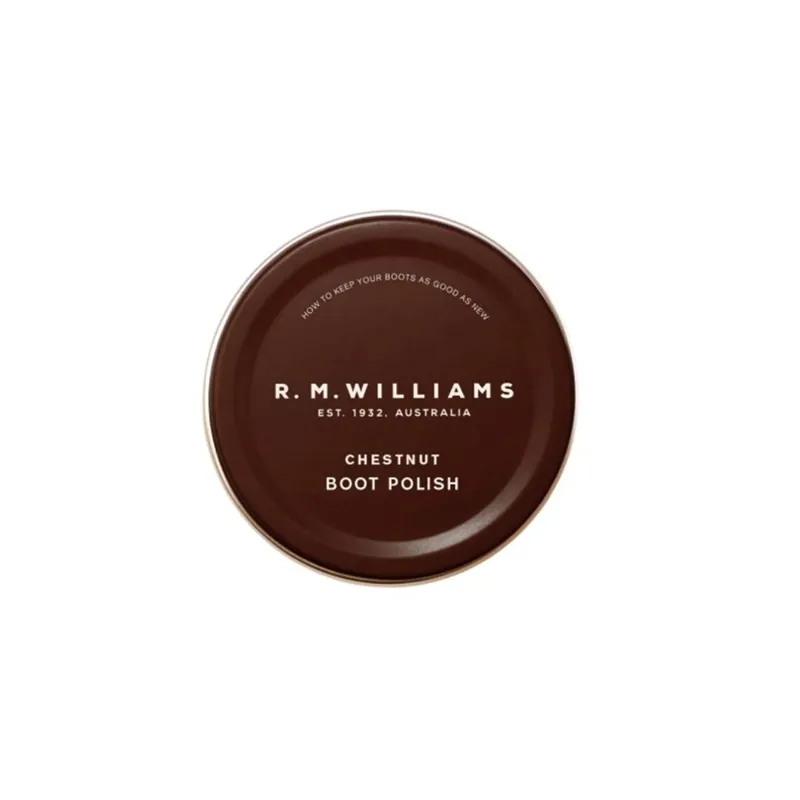 RM Williams Stockman's Boot Polish Chestnut