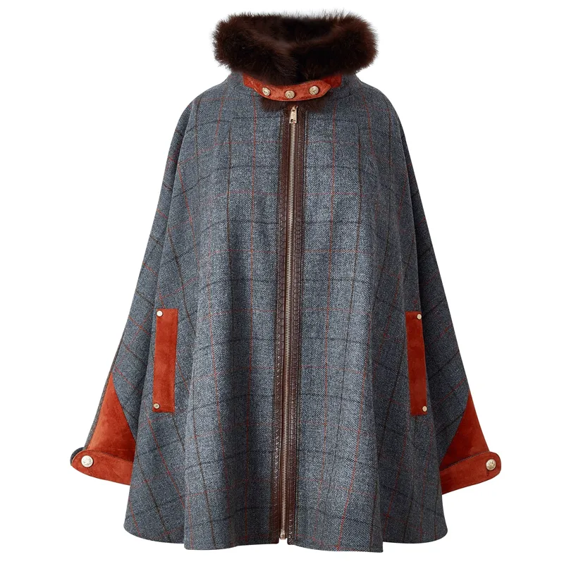 Holland Cooper Chiltern Cape Mid Blue Check