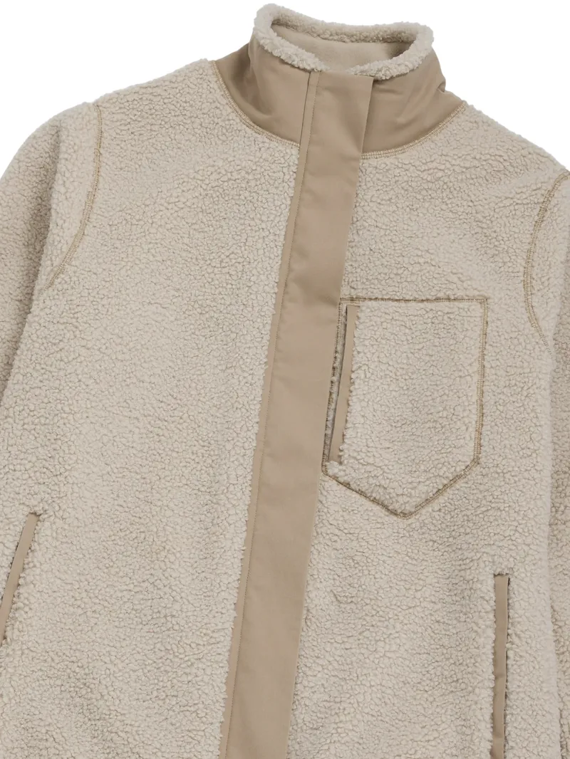 Fairfax and Favor Agnes Fleece Jacket Ecru-2