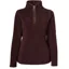 Holland Cooper Country Fleece Half Zip Jumper Mulberry