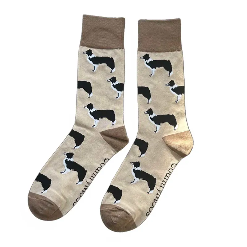 Country Moos Border Collie Crew socks UK3.5 - 6