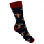 Country Moos Navy Cow Crew Socks UK3.5-6